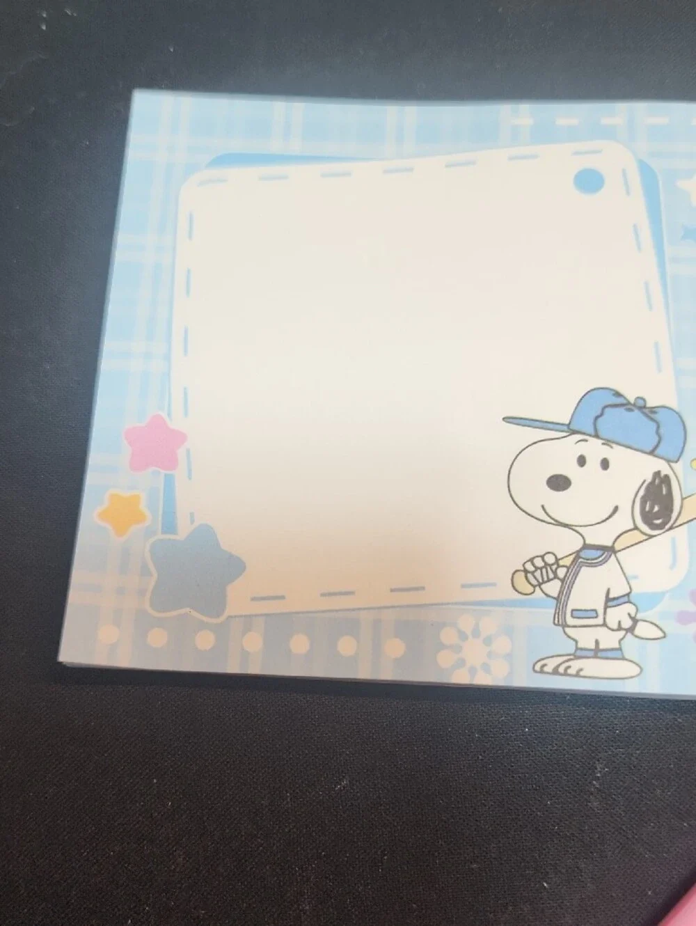 Peanuts Crew Socks - Sticky Note Pad & Pen